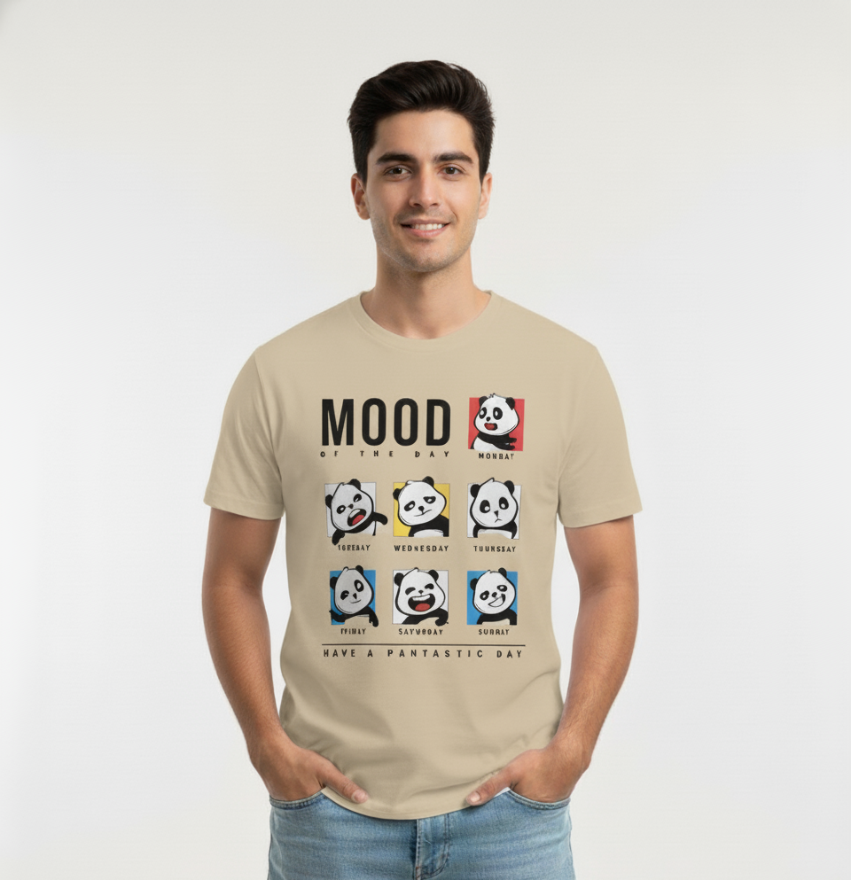 Men's T-shirt Panda Mood