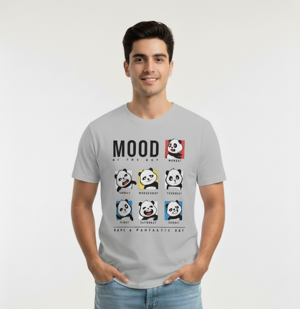Men's T-shirt Panda Mood