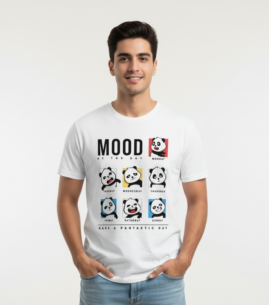 Men's T-shirt Panda Mood